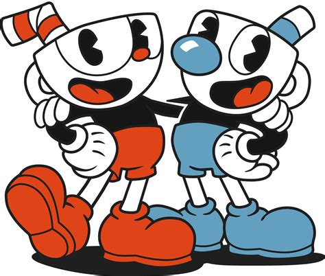 Cuphead and Mugman by Stayka007 on DeviantArt