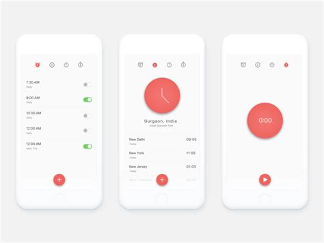 Smart Clock by Tannu Sharma on Dribbble