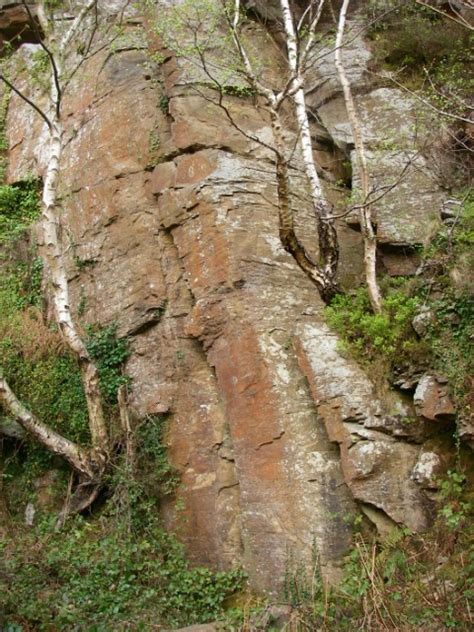 Pennant Sandstone © Alan Bowring :: Geograph Britain and Ireland