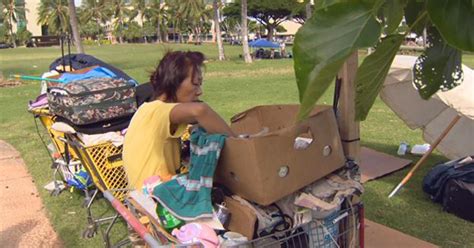 Hawaii's homeless problem reaches crisis level - CBS News