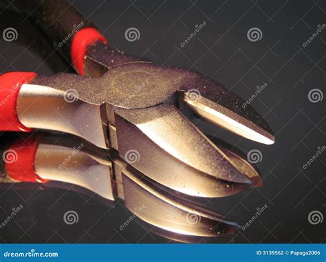 Metal wire cutters stock photo. Image of cutter, metal - 3139562