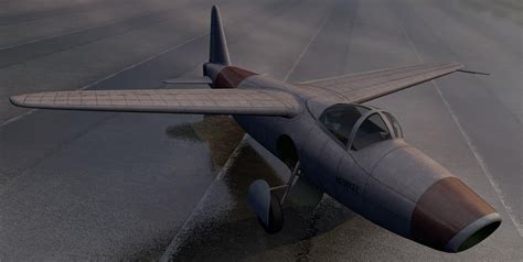 Heinkel He-178 3D Model by ChipBassChaos