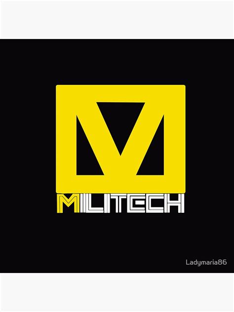 Pegatina «Logotipo de Militech (Cyberpunk 2077)» de Ladymaria86 | Redbubble