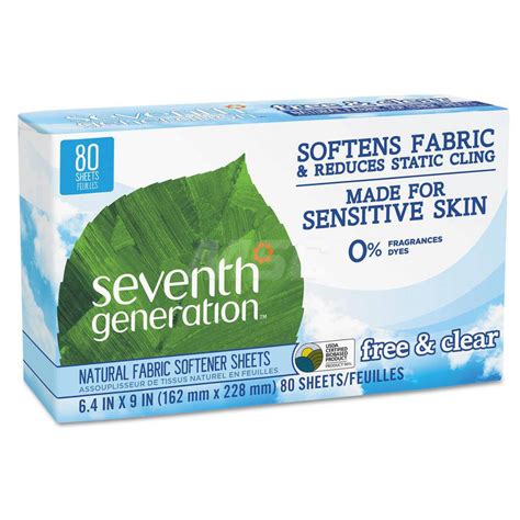 Seventh Generation - Fabric Refreshers & Dryer Sheets; Sheet Length: 9 ...