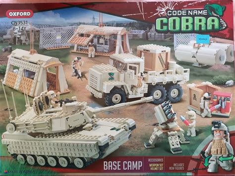 (LAST SET) Oxford CN3531 Army base camp brick set lego compatible, Hobbies & Toys, Toys & Games ...