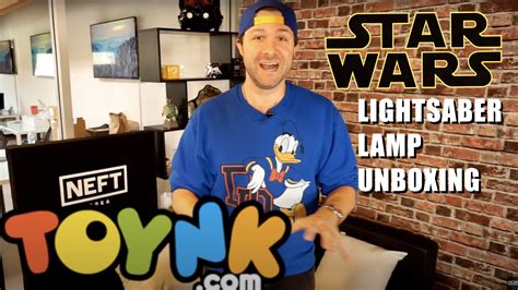 OLE BUDDY BEN DOES A TOYNK ‘STAR WARS’ LIGHTSABER LAMP UNBOXING – The Con Guy