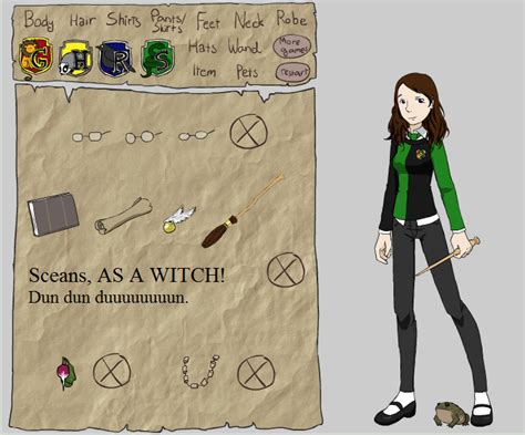 Hogwarts Dress Up... with Sceans by Sceans on DeviantArt