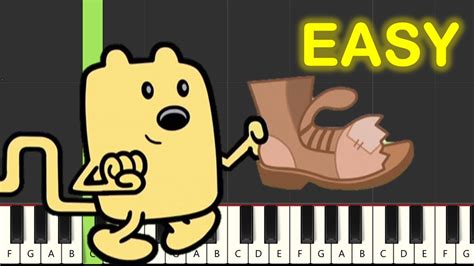 Wow! Wow! Wubbzy! So Much To Do Piano Tutorial - YouTube