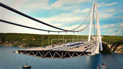 Railway Forgotten on Yavuz Sultan Selim Bridge