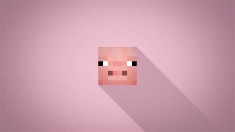 2048x1152 Resolution Minecraft Minimalist Pig 2048x1152 Resolution ...