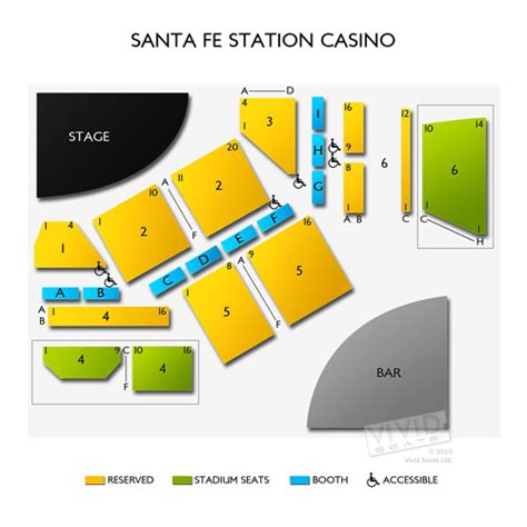 Santa Fe Station Casino Seating Chart | Vivid Seats