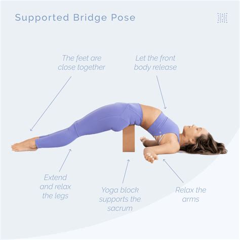 How to do Supported Bridge Pose – OmStars