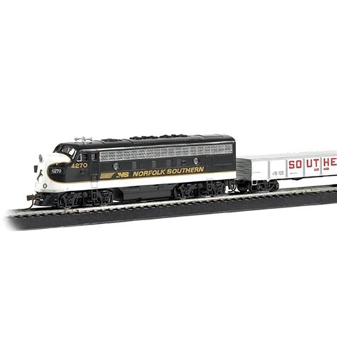 Bachmann Trains - Thoroughbred Ready To Run Electric Train Set - HO ...