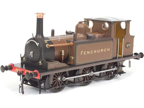 Dapol O Gauge Terrier A1 Class 0-6-0T LBSCR Marsh Umber Brown 672 Fenchurch (Preserved) 7S-010-016