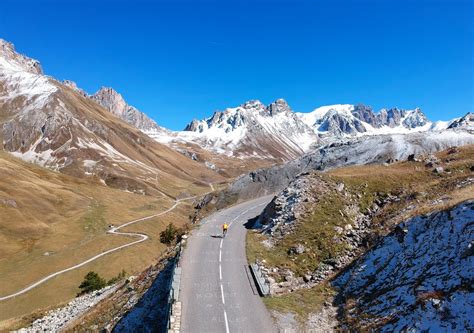 Col du Galibier – (drone pics and some snow) – My Cycling Challenge