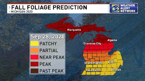 Michigan Fall Foliage Map - Best Map Cities Skylines