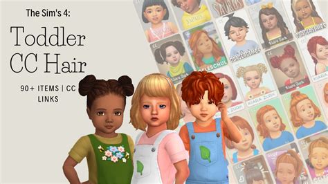 Sims 4 Cc Kids Hair Maxis Match