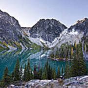 Lake Colchuck Sunrise Photograph by Mike Reid - Fine Art America