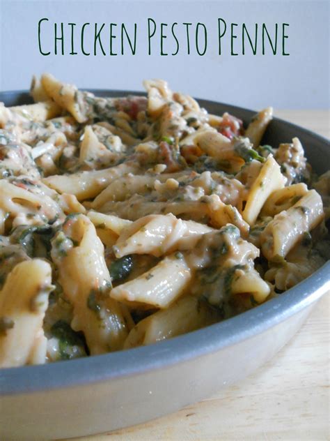 Ally's Sweet and Savory Eats: Chicken Pesto Penne