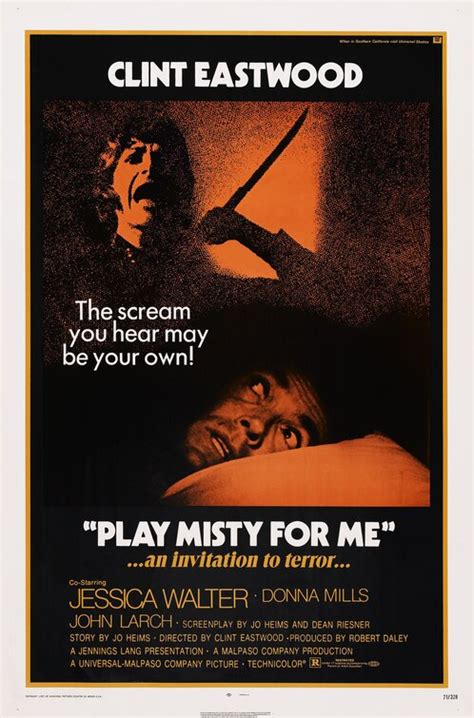 Play Misty For Me Movie Poster (#1 of 4) - IMP Awards