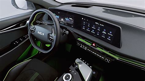 NEW 2022 KIA EV6 GT - INTERIOR and Ambient Lights - YouTube