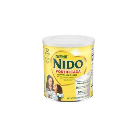 Nestle Nido Fortificada Dry Whole Milk Powder 12.6 oz (Pack of 5), 5 ...