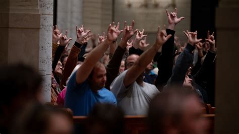 Photos: Maine shooting victims remembered at community vigil : The Picture Show : NPR