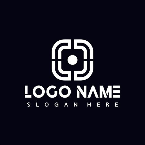 Premium Vector | A black and white logo design free vector