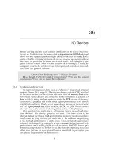 I/O Devices / i-o-devices.pdf / PDF4PRO