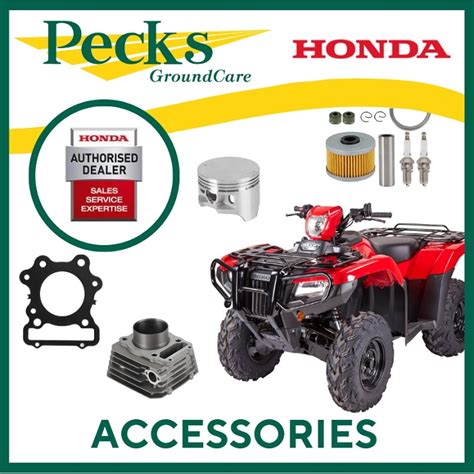 Honda Parts & Accessories - Pecks Ltd