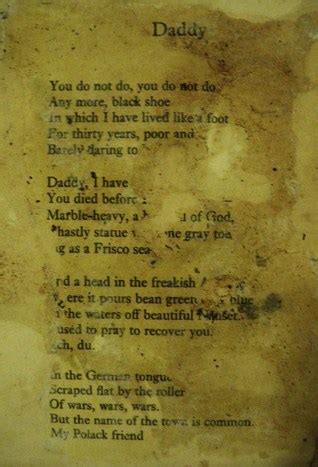 Daddy by Sylvia Plath | Goodreads