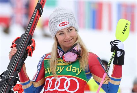 MIKAELA SHIFFRIN at Alpine Skiing FIS World Cup Slalom at Kranjska Gora ...