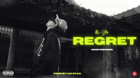 Regret Lyrics - Mc Stan - Lyricsgoo.com