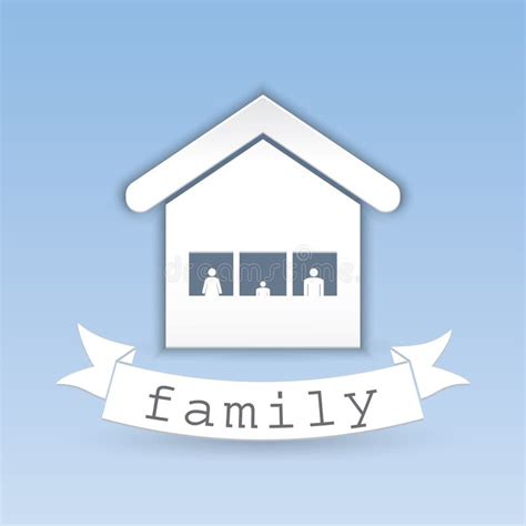 Family house stock vector. Illustration of house, father - 33365779