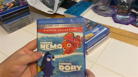 Finding Nemo & Finding Dory: 2-Movie Collection Blu-ray Unboxing - YouTube