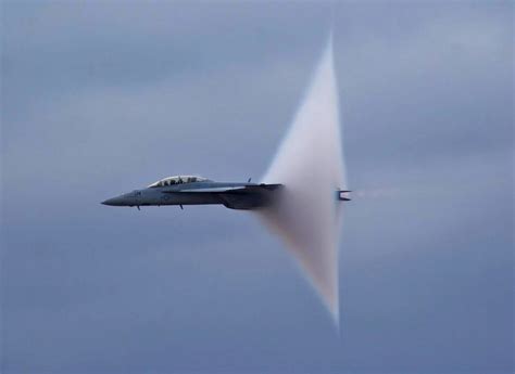 What happens when an aircraft travels more than the speed of sound ...