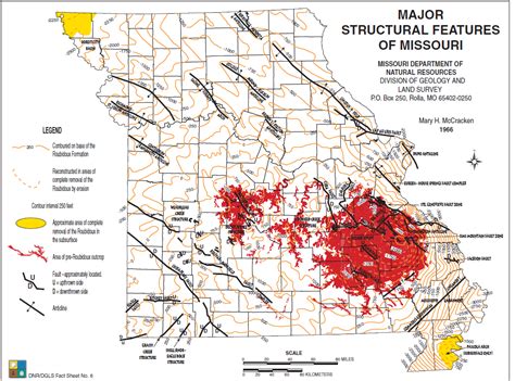 Fault Lines In Missouri Map - Oconto County Plat Map