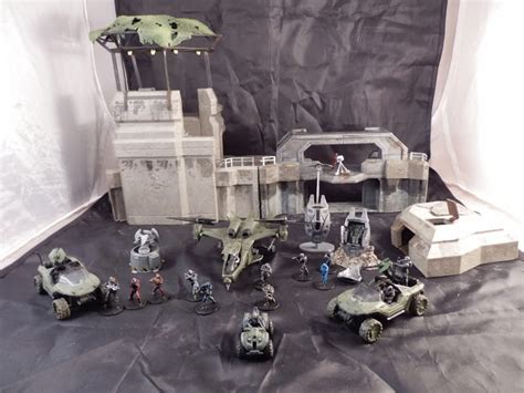 Playsets & Vehicles McFarlane Toys Halo Micro Ops Series 1 Ghost vs ...