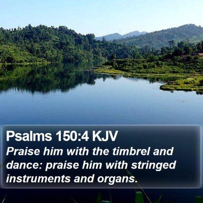 Psalms 150 Scripture Images - Psalms Chapter 150 KJV Bible Verse Pictures