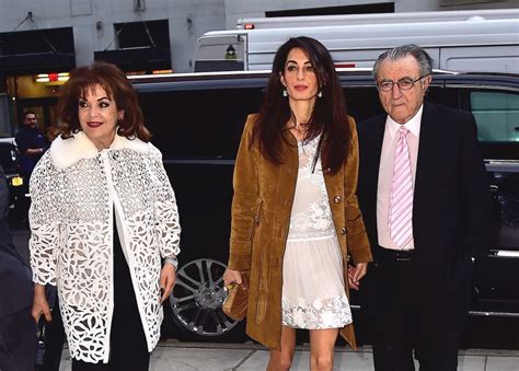 George and Amal Clooney's Family Gushes About First Photos of Their Twins