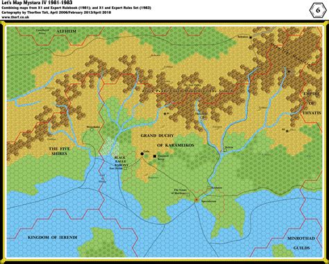 Mystara 1983 | Atlas of Mystara