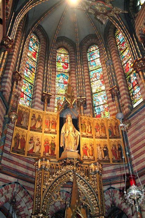 Interior of the Our Lady of the Sacred Heart Church Editorial Photo - Image of sittard ...