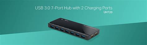 TPLINK USB 3.0 7-Port Hub with 2 Charging Ports UH720 price in UAE ...