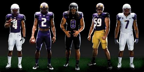 A look at the new Washington Huskies football uniforms from Nike. Photo ...