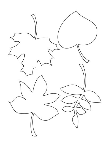 Free Printable Leaf Patterns - ClipArt Best