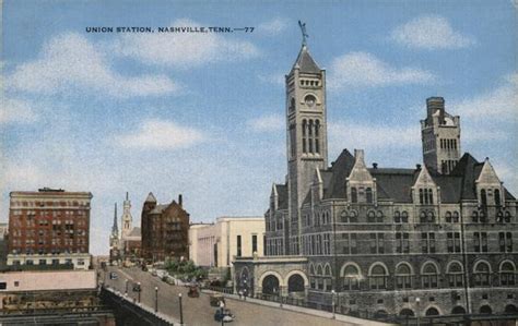 Union Station Nashville, TN Postcard