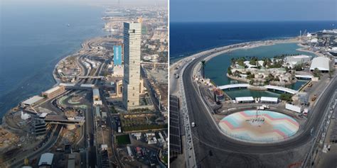 New Photos Of The Jeddah Corniche Circuit Make It To The Internet And It's Even Got Its Own Lagoon