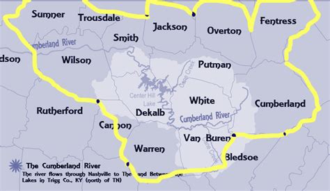 MAP: Sumner County Before It Was Split