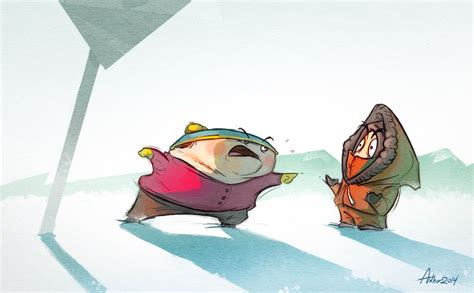 Cartman and Kenny by Comlockj on DeviantArt