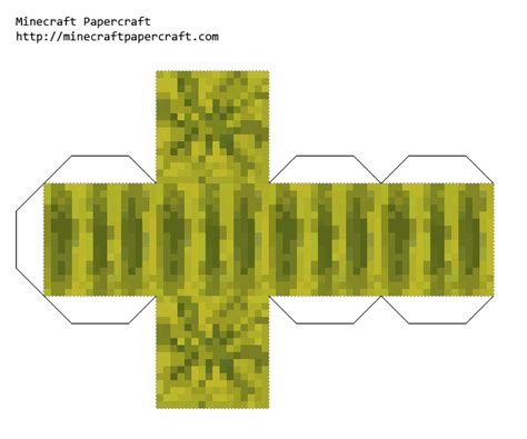 Papercraft Melon in 2023 | Minecraft printables, Minecraft, Minecraft blocks